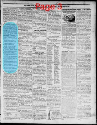 Page thumbnail for Staunton Spectator, And General Advertiser