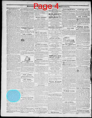 Page thumbnail for Staunton Spectator, And General Advertiser