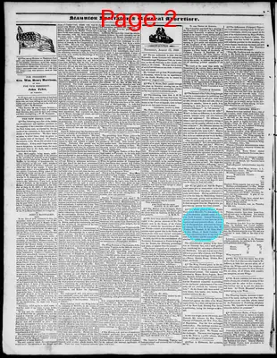 Page thumbnail for Staunton Spectator, And General Advertiser