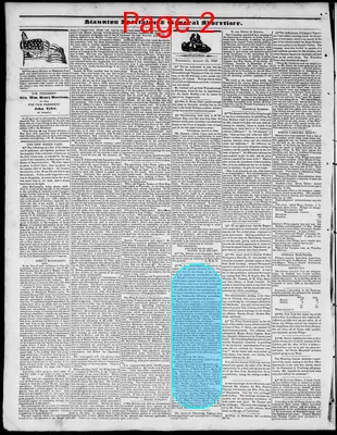 Page thumbnail for Staunton Spectator, And General Advertiser