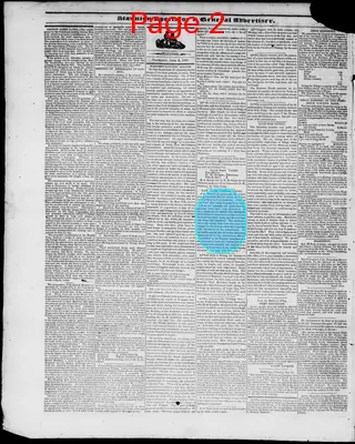 Page thumbnail for Staunton Spectator, And General Advertiser