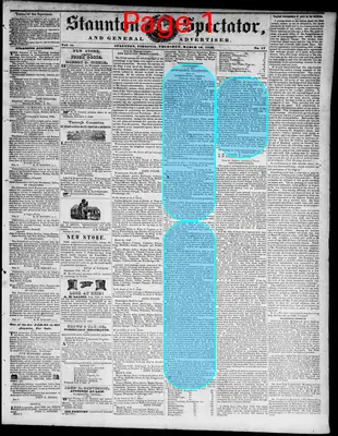 Page thumbnail for Staunton Spectator, And General Advertiser