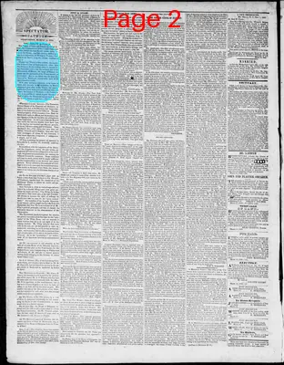 Page thumbnail for Staunton Spectator, And General Advertiser