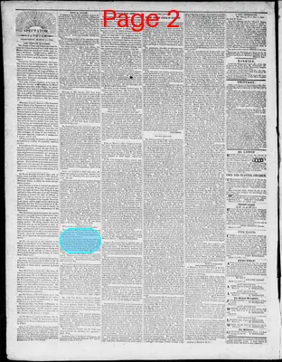 Page thumbnail for Staunton Spectator, And General Advertiser