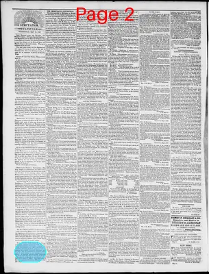 Page thumbnail for Staunton Spectator, And General Advertiser