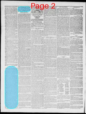 Page thumbnail for Staunton Spectator, And General Advertiser