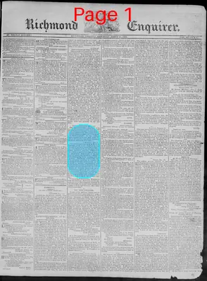Page thumbnail for Richmond Enquirer