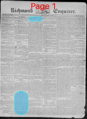 Page thumbnail for Richmond Enquirer
