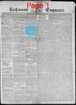 Page thumbnail for Richmond Enquirer