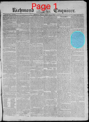 Page thumbnail for Richmond Enquirer