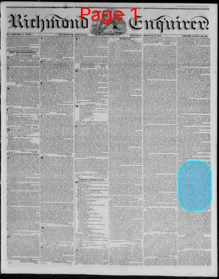 Page thumbnail for Richmond Enquirer