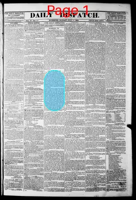 Page thumbnail for The Daily Dispatch