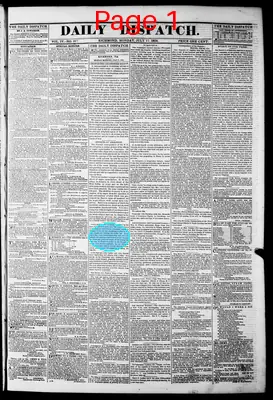 Page thumbnail for The Daily Dispatch
