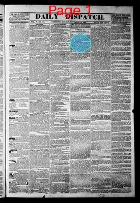 Page thumbnail for The Daily Dispatch