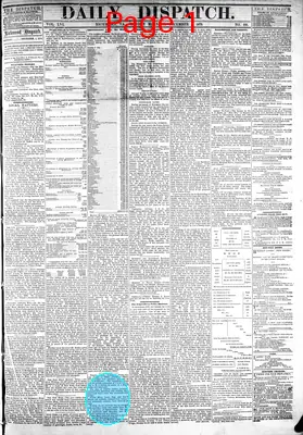 Page thumbnail for The Daily Dispatch