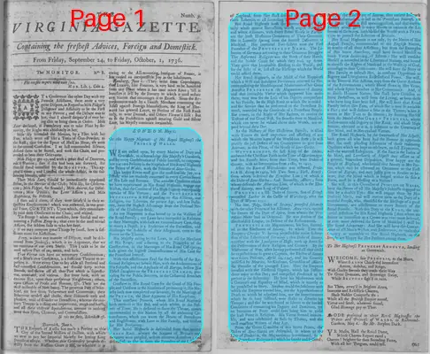 Page thumbnail for The Virginia Gazette