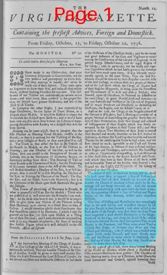 Page thumbnail for The Virginia Gazette