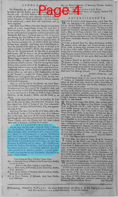Page thumbnail for The Virginia Gazette