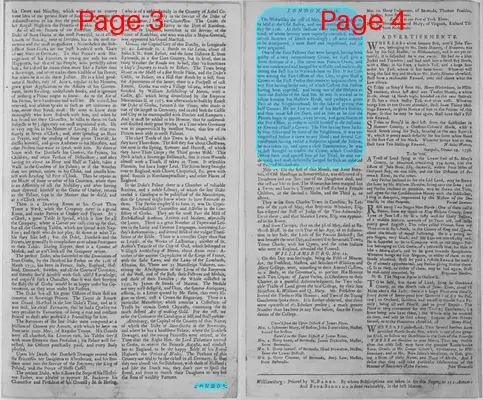 Page thumbnail for The Virginia Gazette
