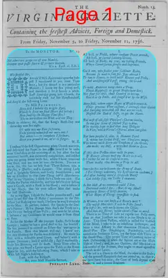 Page thumbnail for The Virginia Gazette