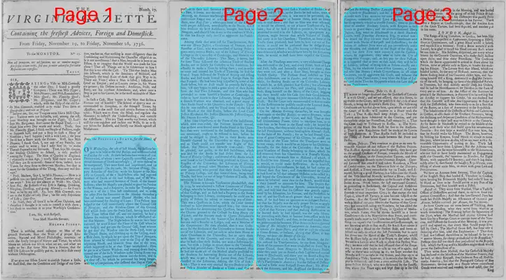 Page thumbnail for The Virginia Gazette