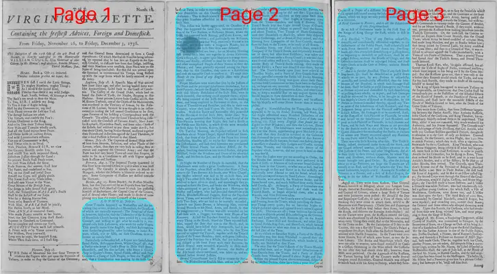Page thumbnail for The Virginia Gazette