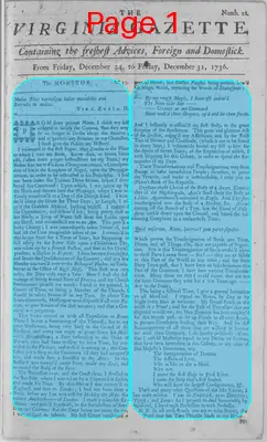 Page thumbnail for The Virginia Gazette