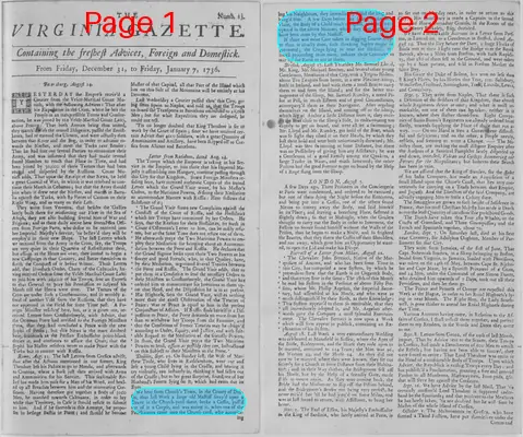 Page thumbnail for The Virginia Gazette