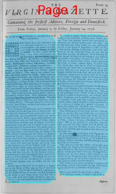 Page thumbnail for The Virginia Gazette