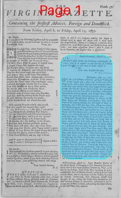 Page thumbnail for The Virginia Gazette
