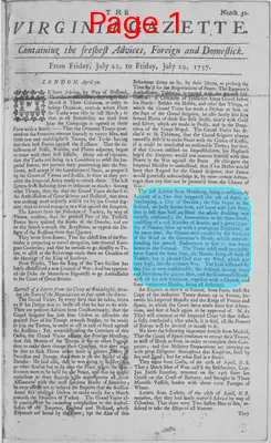Page thumbnail for The Virginia Gazette