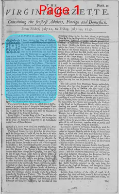 Page thumbnail for The Virginia Gazette