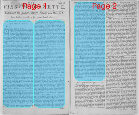 Page thumbnail for The Virginia Gazette