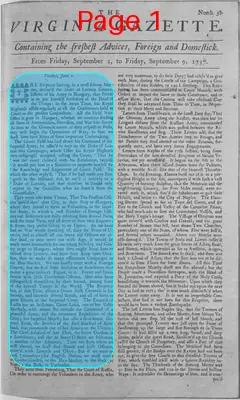 Page thumbnail for The Virginia Gazette