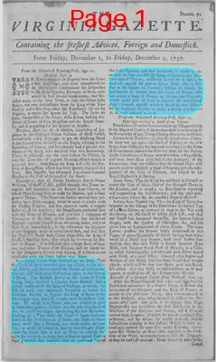 Page thumbnail for The Virginia Gazette