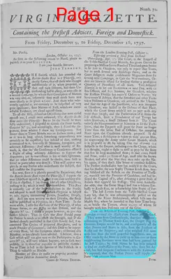 Page thumbnail for The Virginia Gazette