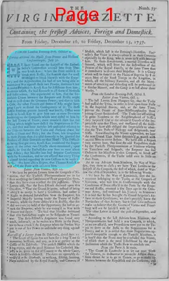 Page thumbnail for The Virginia Gazette