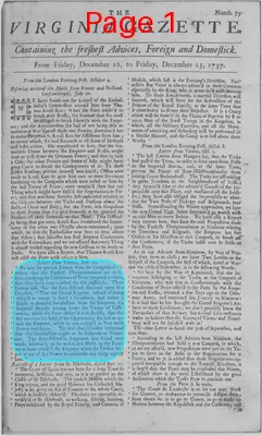 Page thumbnail for The Virginia Gazette