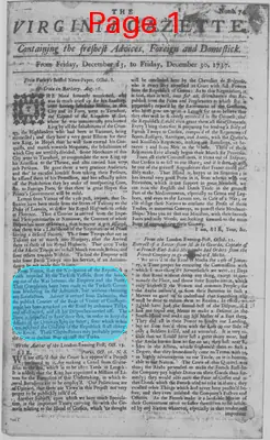 Page thumbnail for The Virginia Gazette