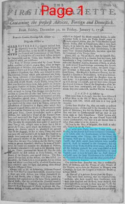 Page thumbnail for The Virginia Gazette