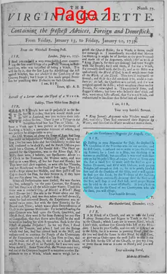 Page thumbnail for The Virginia Gazette