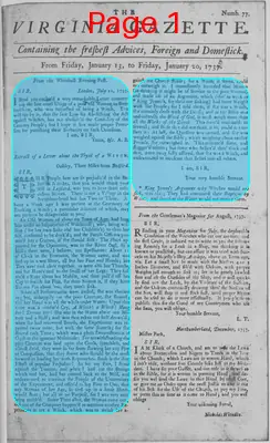 Page thumbnail for The Virginia Gazette