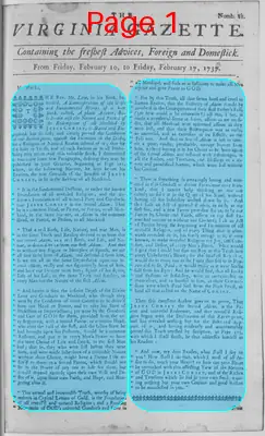 Page thumbnail for The Virginia Gazette