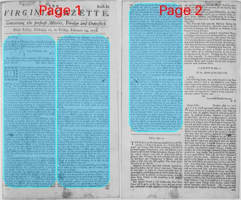 Page thumbnail for The Virginia Gazette