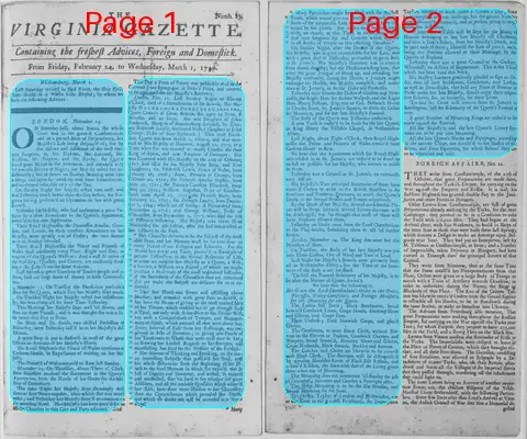 Page thumbnail for The Virginia Gazette