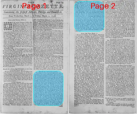 Page thumbnail for The Virginia Gazette