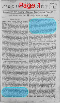 Page thumbnail for The Virginia Gazette
