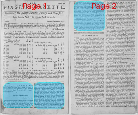 Page thumbnail for The Virginia Gazette
