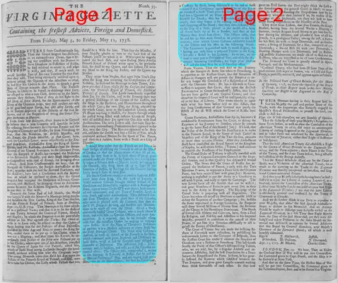 Page thumbnail for The Virginia Gazette