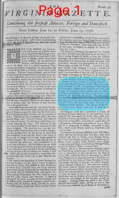 Page thumbnail for The Virginia Gazette
